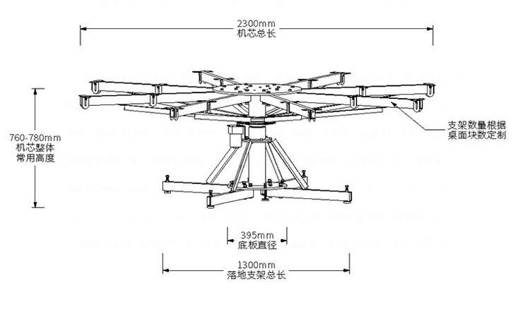 電動餐桌通用機(jī)芯